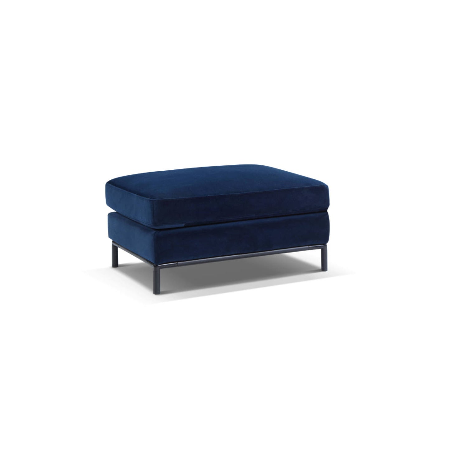 Migliore-small-sofa-mini-ottoman-in-navy-blue-microfiber