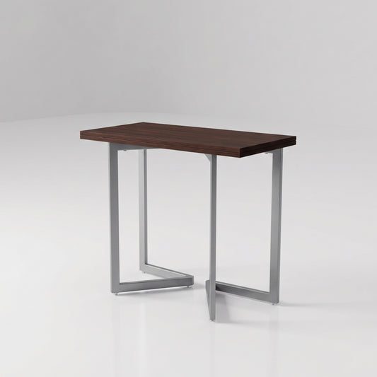 Mini Flip table doubles in size | Walnut