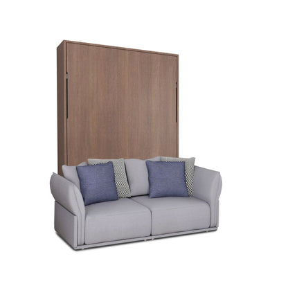 MurphySofa-Stratus-walnut-finish-with-grey-sofa-wall-bed-combo