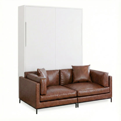MurphySofa Migliore: 2 Seat Leather Sofa (US Only)