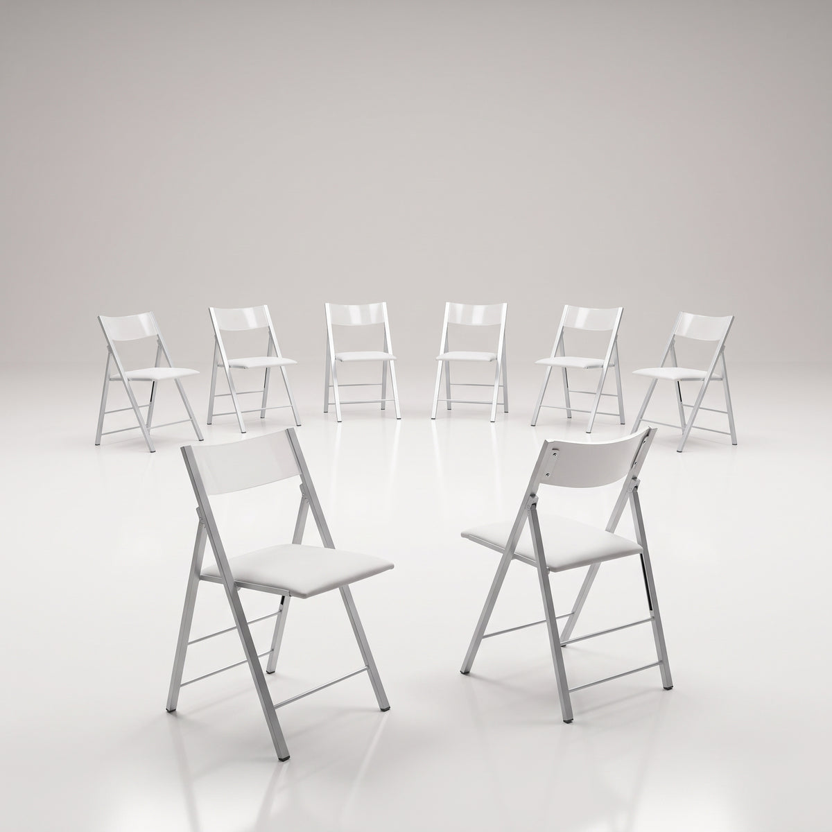 Nano Thin Modern Folding chairs build your own dining set bundle 