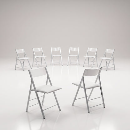 Nano Thin Modern Folding chairs build your own dining set bundle 