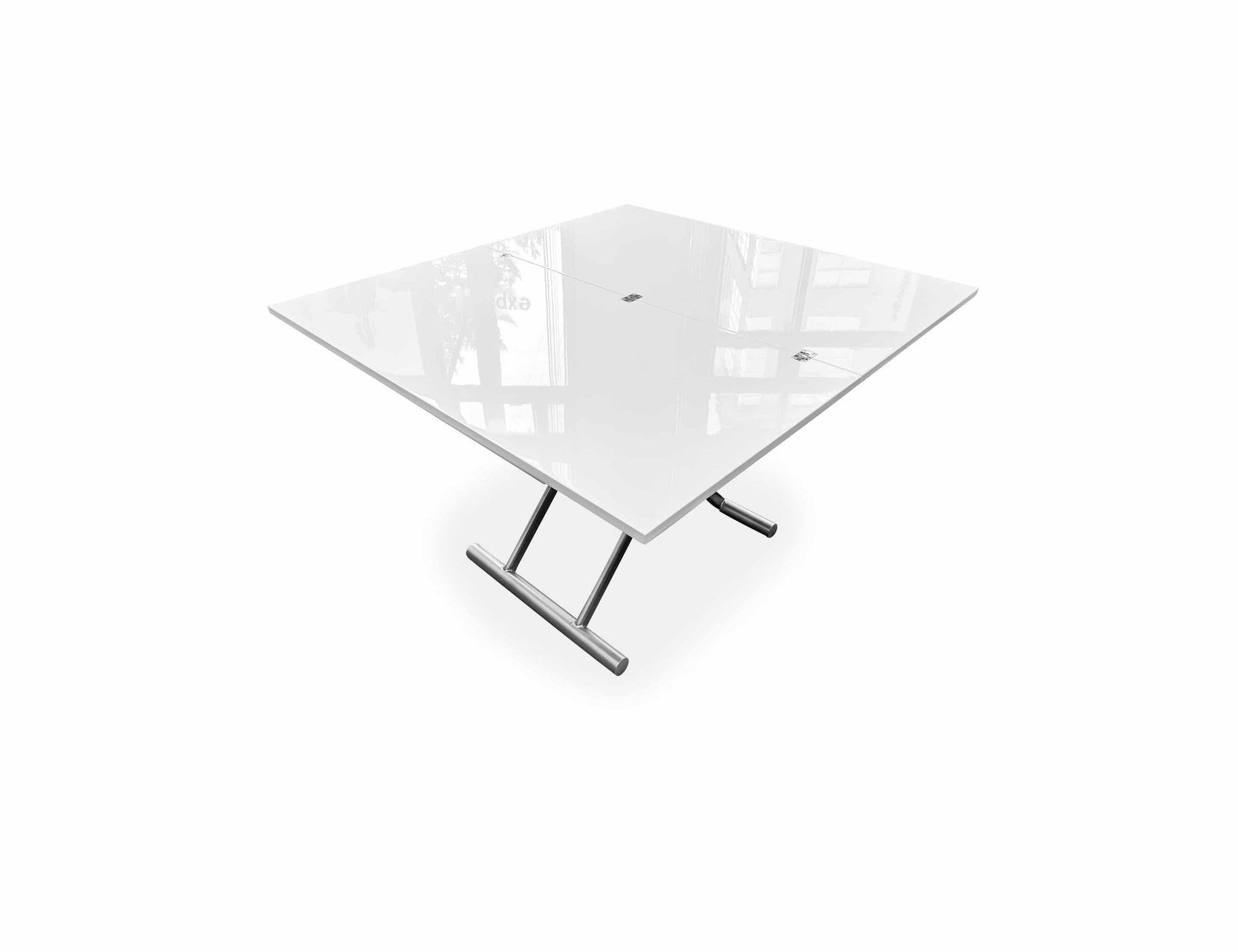 New-Alzare-Transforming-Table-in-White-Gloss-in-large-table-form-from-coffee-size