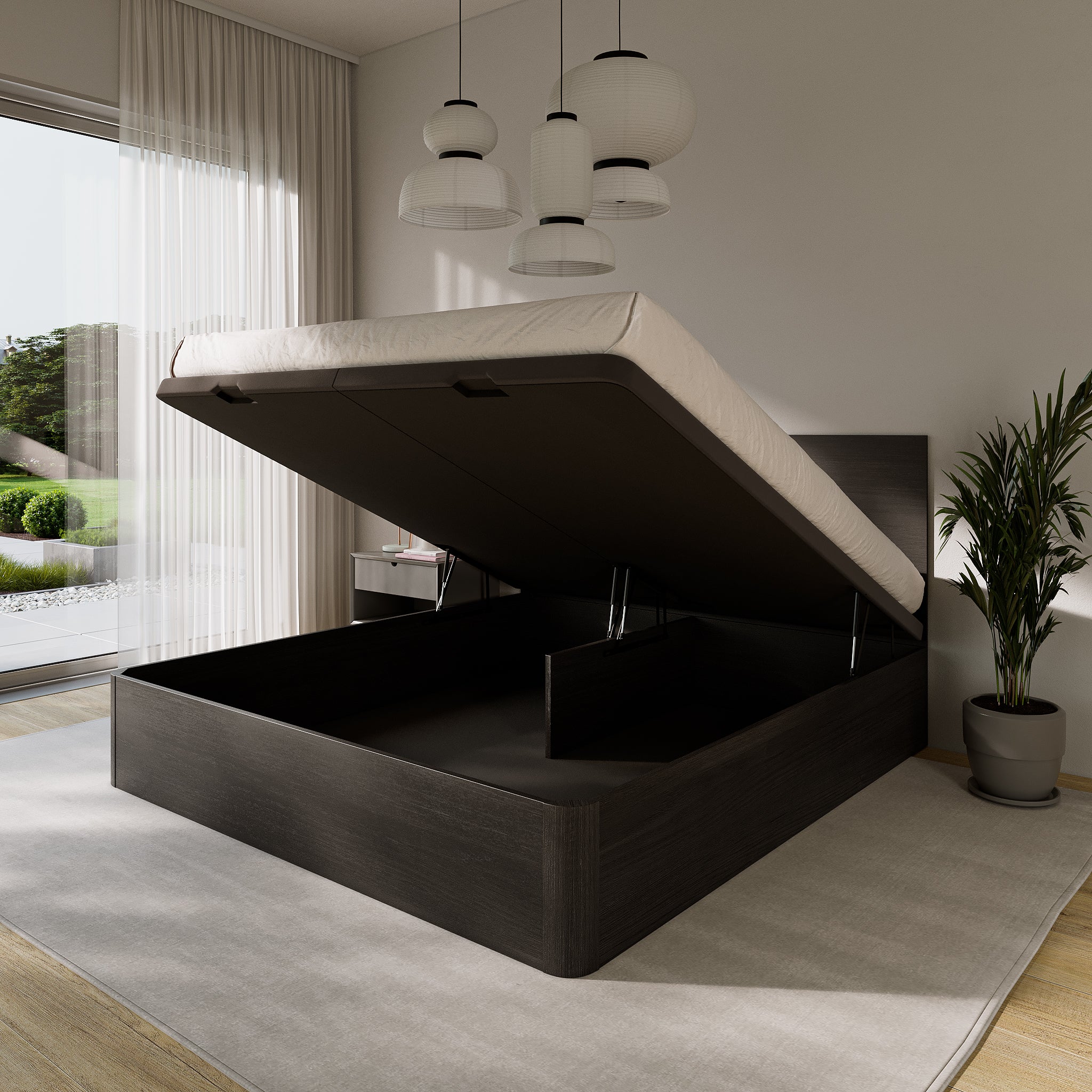 Platform King Under Storage Bed - Thumbnail 3