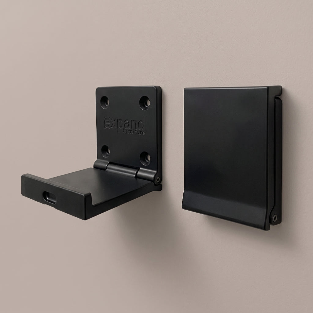 Really Strong folding hook for chairs in black by Expand Furniture
