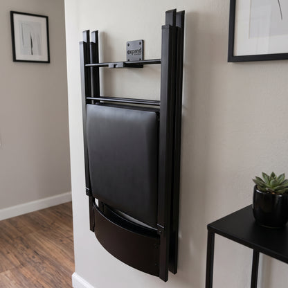 Really strong folding hook holding 2 nano chairs | black