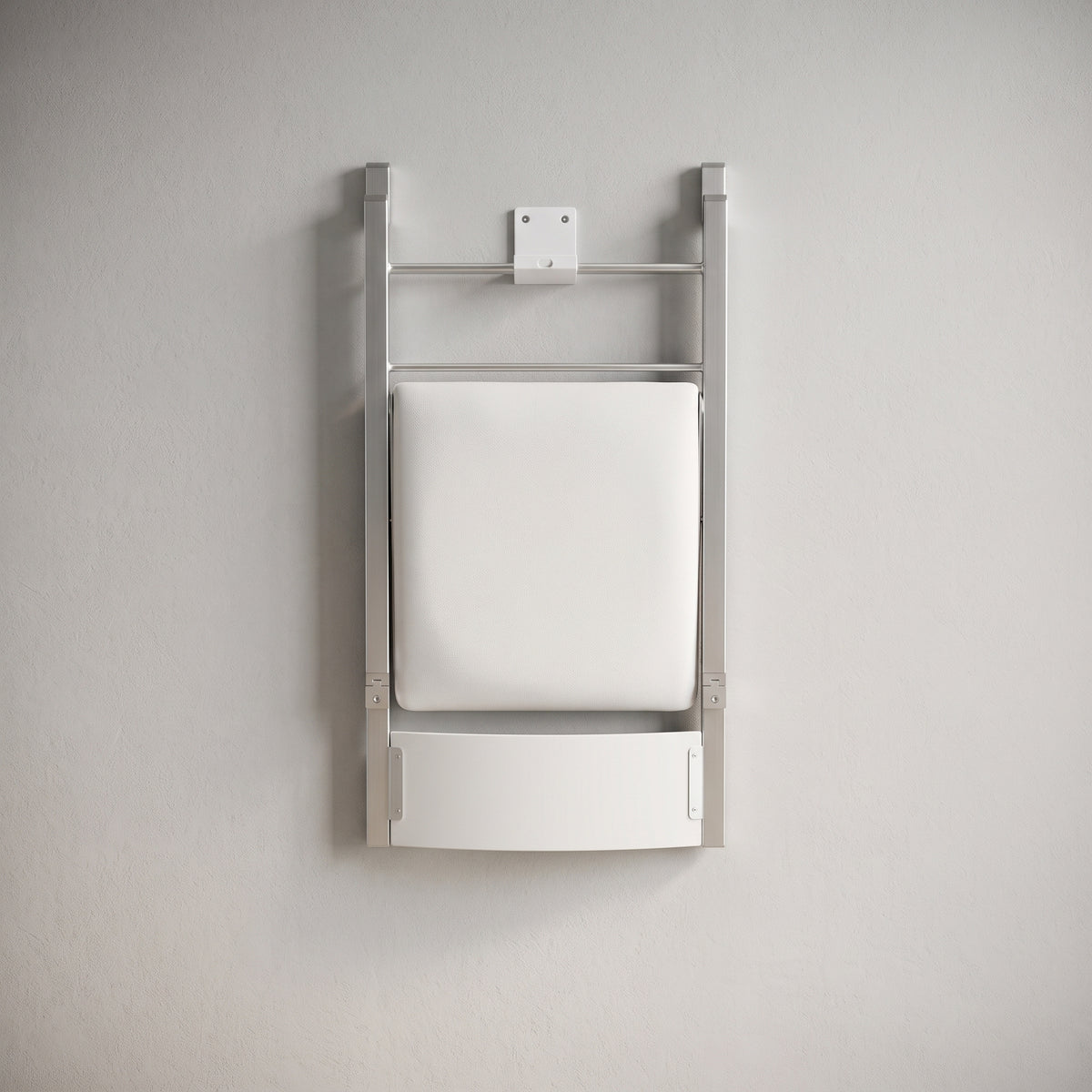 Really strong folding hook holding a nano chair | White