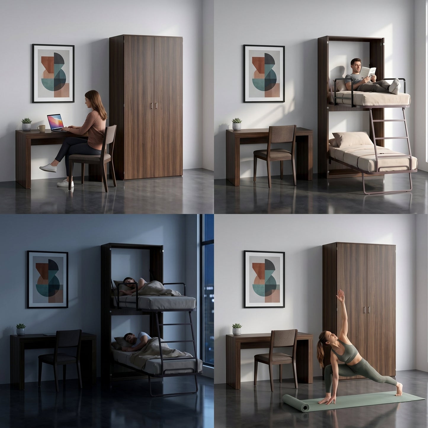 Vertical Bunk Beds Lifestyle | Universal