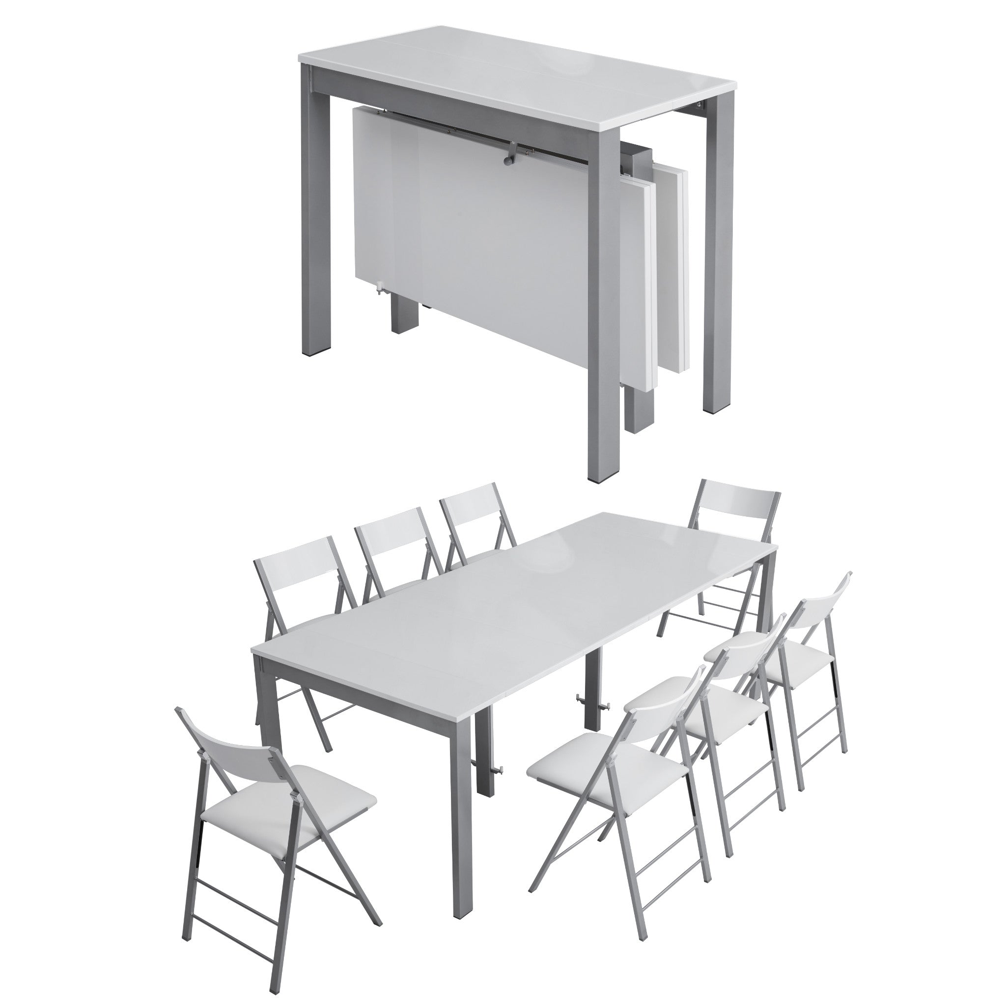 Gigante Transformer Extending Console Table