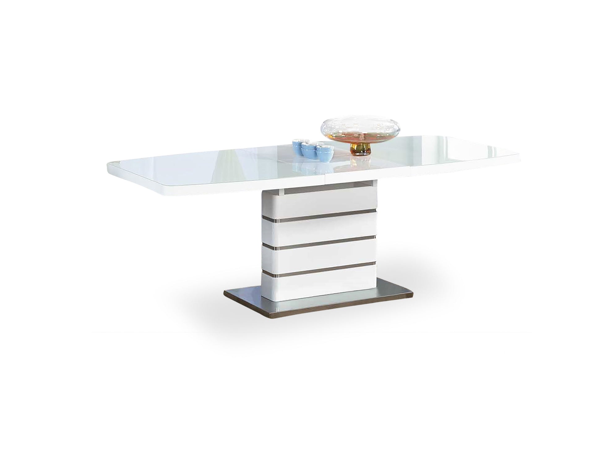 a-Opulent-glass-dinner-extendable-white-table