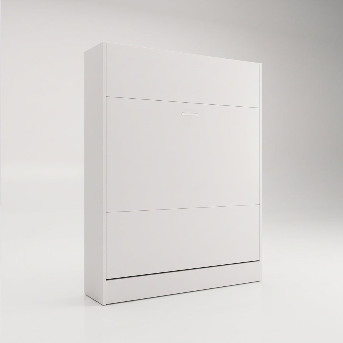 Panel Murphy Bed unique designer queen size | Opal White