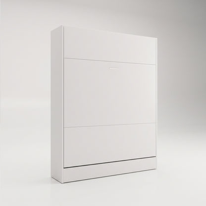 Panel Murphy Bed unique designer queen size | Opal White