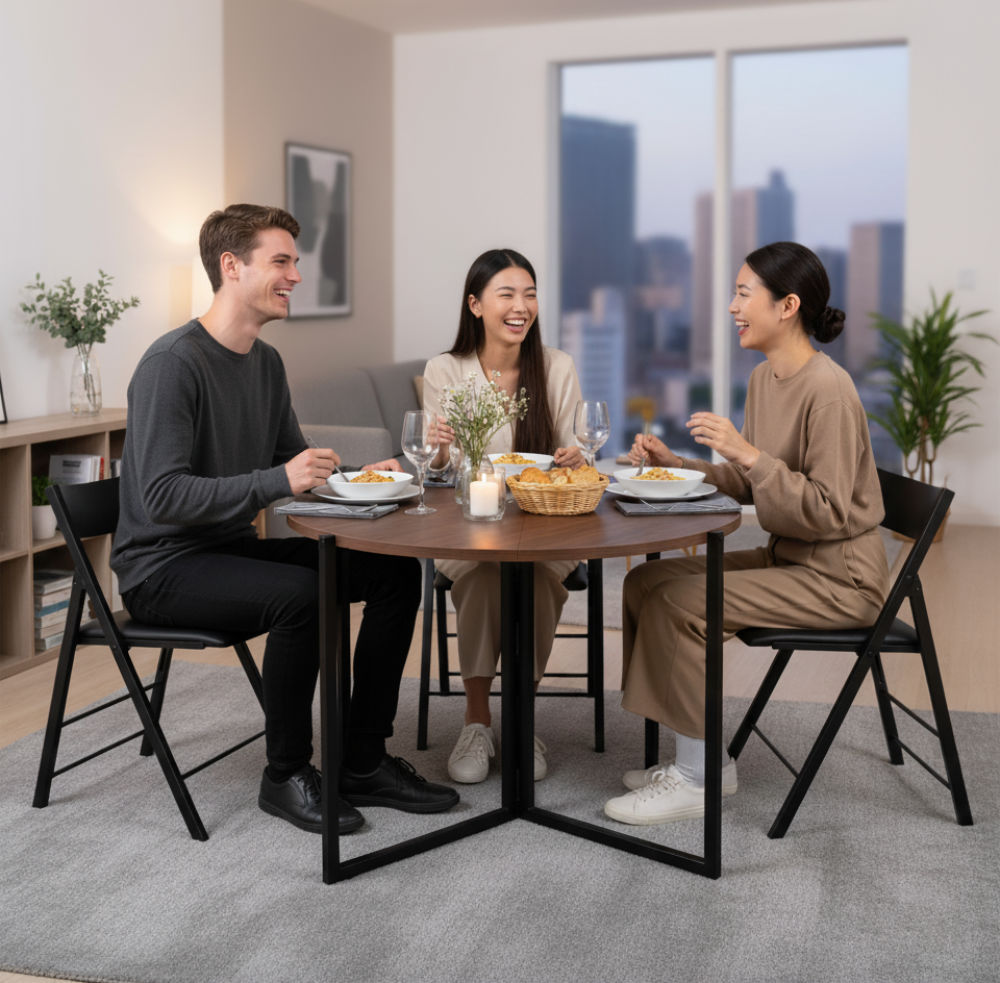 Origami - Folding Round Table