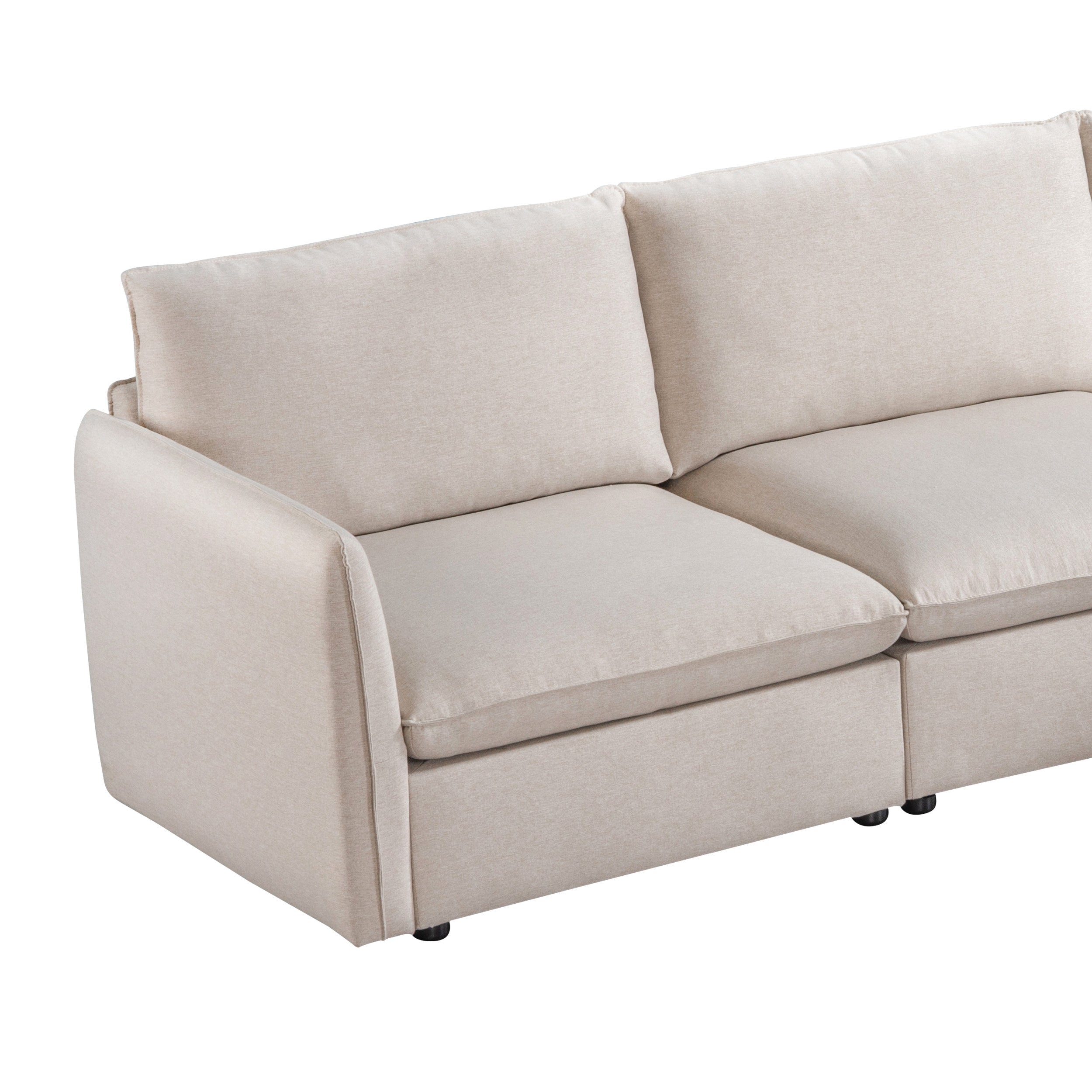 Mosaic Sectional Sofa - Thumbnail 4