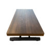 Transforming Table evolved v3 low profile coffee table in chocolate walnut