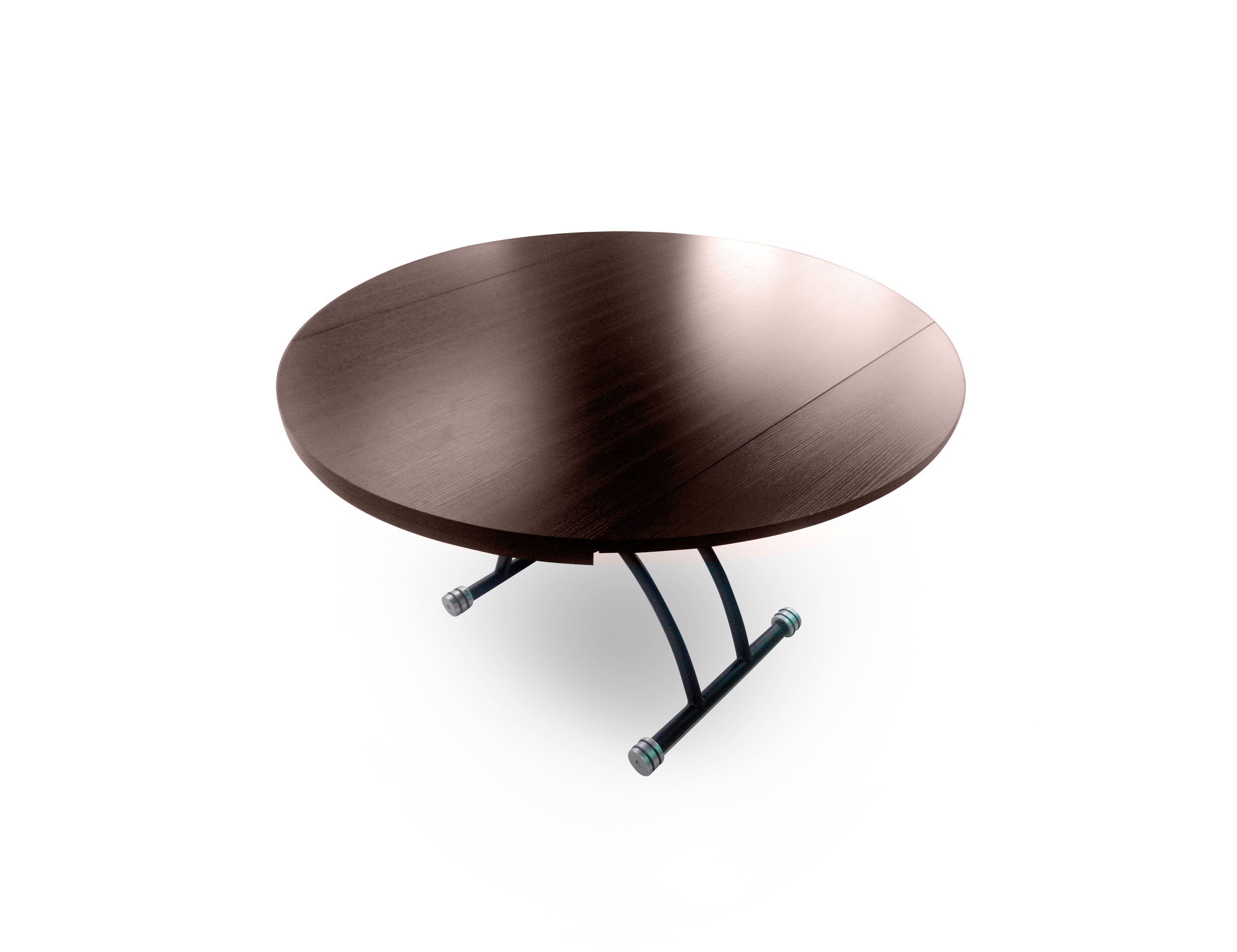 Lifting Round Coffee Dining Table Expand Furniture