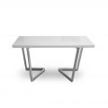 Flip-console-to-dining-table-in-glossy-white-finish-can-double-in-size-by-flipping-over-into-a-larger-table