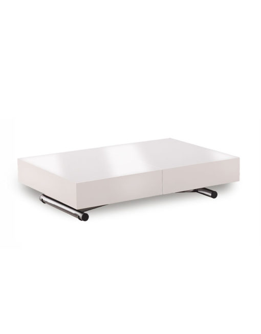 Glossy-white-box-coffee-to-dining-table-transformer