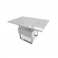 Space-Saving-lifting-coffee-table-in-glossy-white-with-chrome-legs