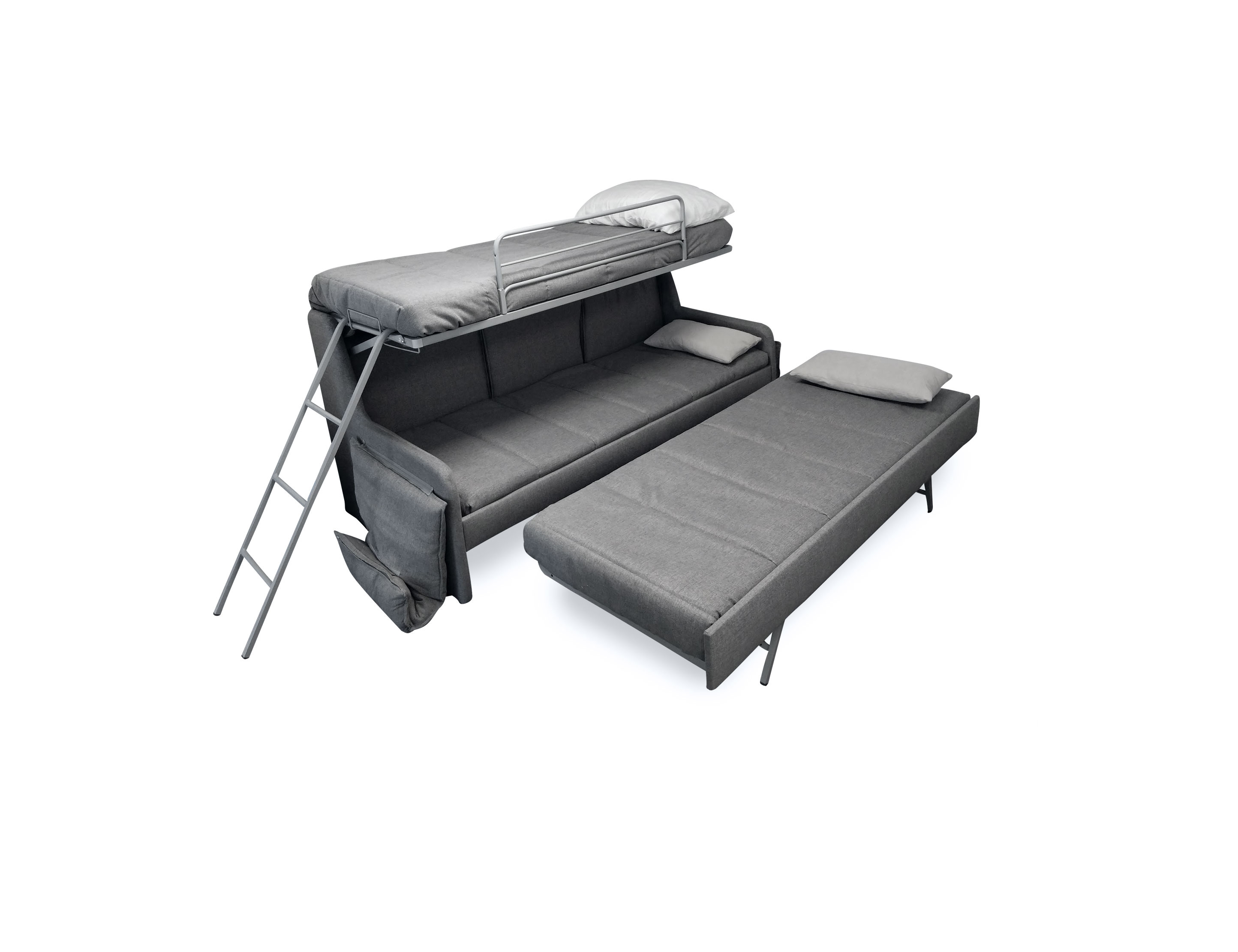 Transforming Sofa Bunk Bed Expand, Collapsible Bunk Bed Couch