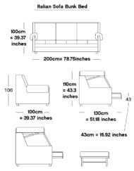 Transforming Sofa Bunk Bed | Expand Furniture