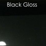 black gloss panel example