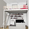 DIY Manhattan loft kit mezzanine