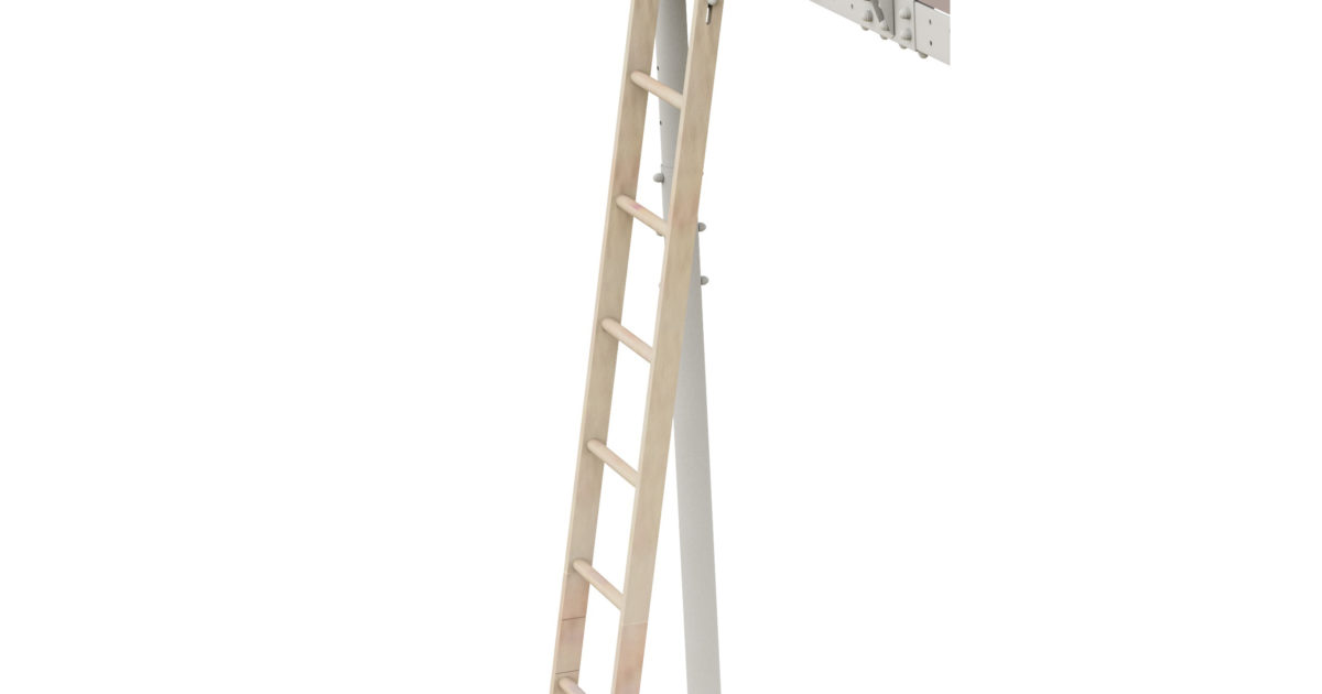 Diy Wooden Ladder Loft Bed Kit Expand, How To Make A Wooden Ladder For Bunk Bed