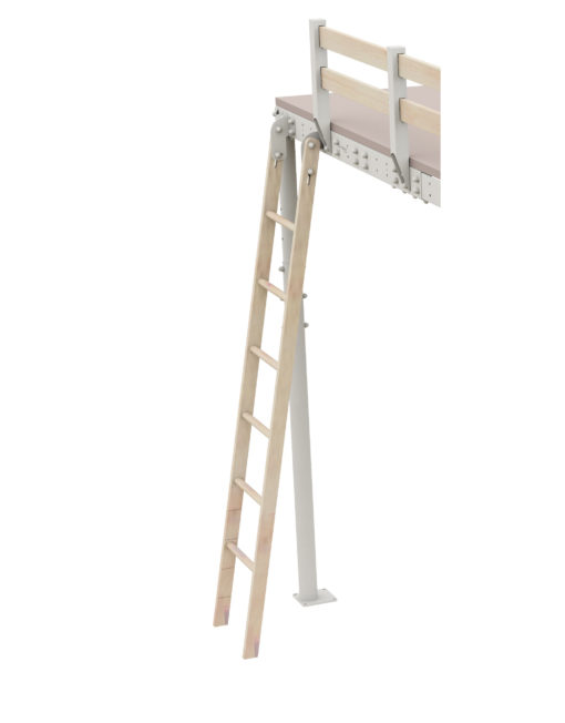 DIY Wooden Ladder Loft Bed Kit Expand Furniture