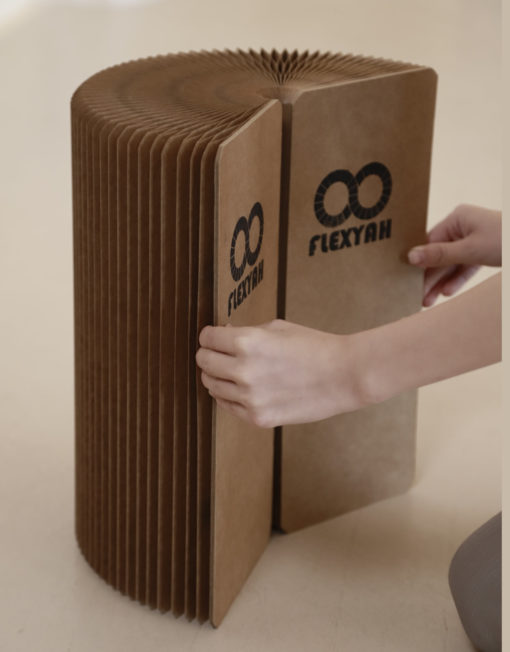 Flexyah stool opening paper seat