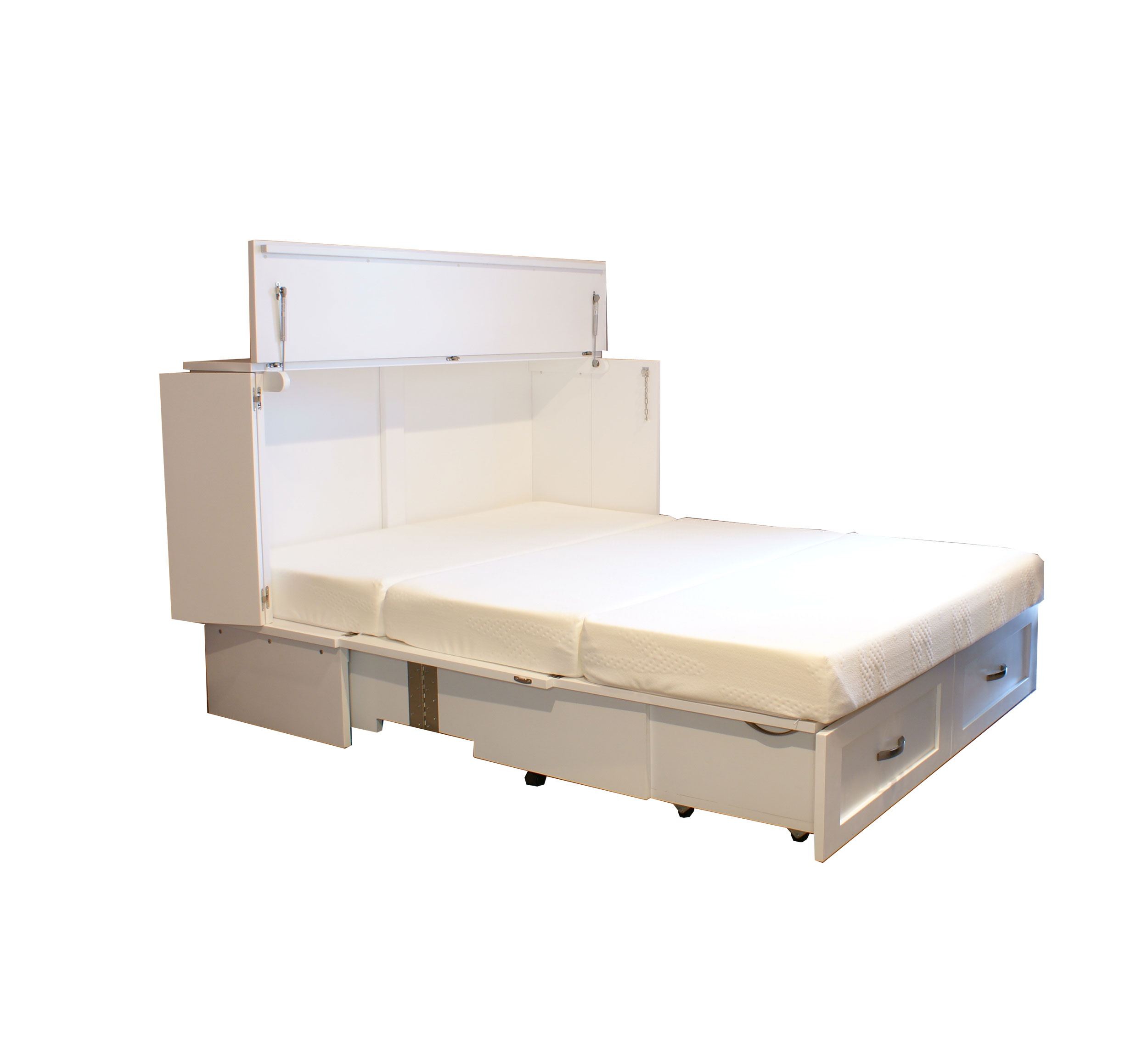 Buffet Cabinet Bed Smart Guest Bed Space Save Expand Furniture