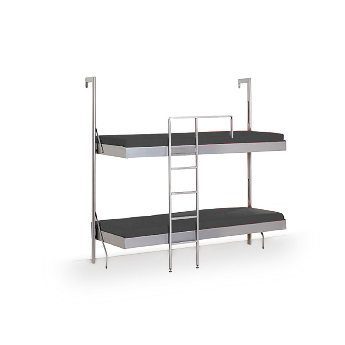 Compatto Murphy Bunk Bed From Italy, Side By Side Bunk Beds