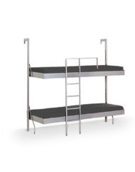 Bunk Beds That Fold Flat Save, Wall Mounted Folding Bunk Beds