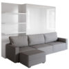 MurphySofa King sectional modular clean sofa wall bed combo