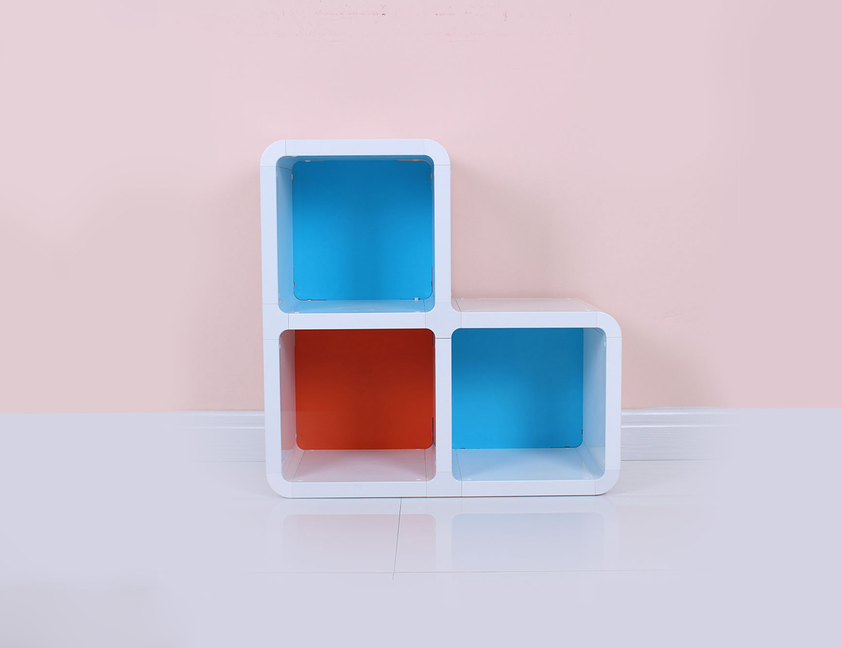 Color Corner Bookcase Mini Steps Expand Furniture