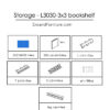 L3030-3x3-bookshelf-by-parts-set