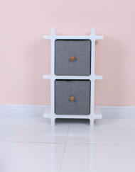 Ladder-Shelf-with-storage-bins-for-unique-home-decor