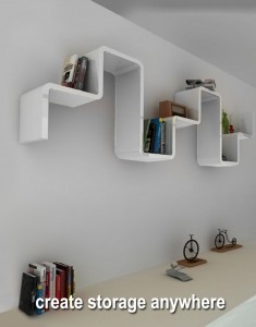Modular storage in any room
