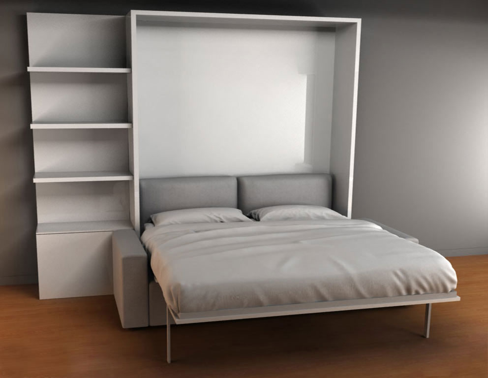 MurphySofa Clean King Size Murphy Bed with Sofa Expand