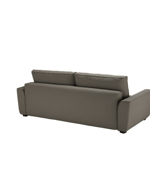 Cloud-Queen-Sofa-Sleeper-in-pu-taupe-from-the-back