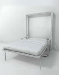 Free-Standing-Wall-Bed-Desk-Vertical-Queen-open