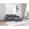 MurphySofa-Minima-Sectional-mini-wall-bed-couch-combo-in-Iron-Grey