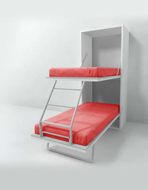 Vertical Murphy Bunk Beds, Urban Stack Murphy Bunk Bed