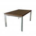Mega-Abode-in-chocolate-walnut-and-silver-legs-medium-sized-table-that-becomes-extra-long-with-extension