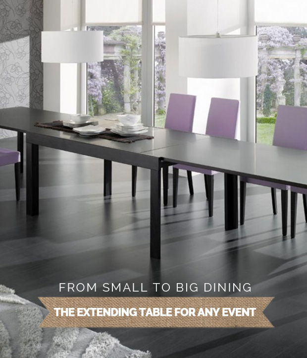 From Small to Big Dining – The Extending Table for Any Event