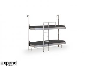 Italian Murphy Bunk Beds  Simple Clean Modern Design