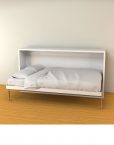 Hover - Horizontal Single Murphy Bed Desk | Expand Furniture - Folding ...