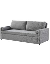 Harmony 2 - wide King size sofa bed with comfortable memory foam even sleep - New Iron Grey fabric
