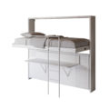 Compatto - Amore Murphy Bunks with Desk open and bed open wr