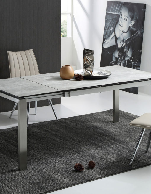 Slate-Ceramic-grey-glass-extended-table-for-family
